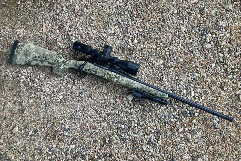 CVA Cascade XT on gravel
CVA makes a name for itself in the world of bolt-action rifles