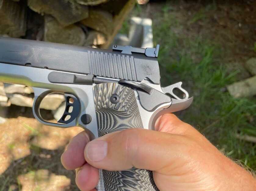 Turkish Ten: Tisas 1911 D10 Chambered in 10mm Auto Tisas 1911 D10 10mm Auto G10 grip