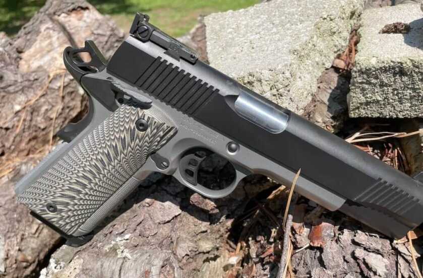 Turkish Ten: Tisas 1911 D10 Chambered in 10mm Auto Tisas 1911 D10 right side.