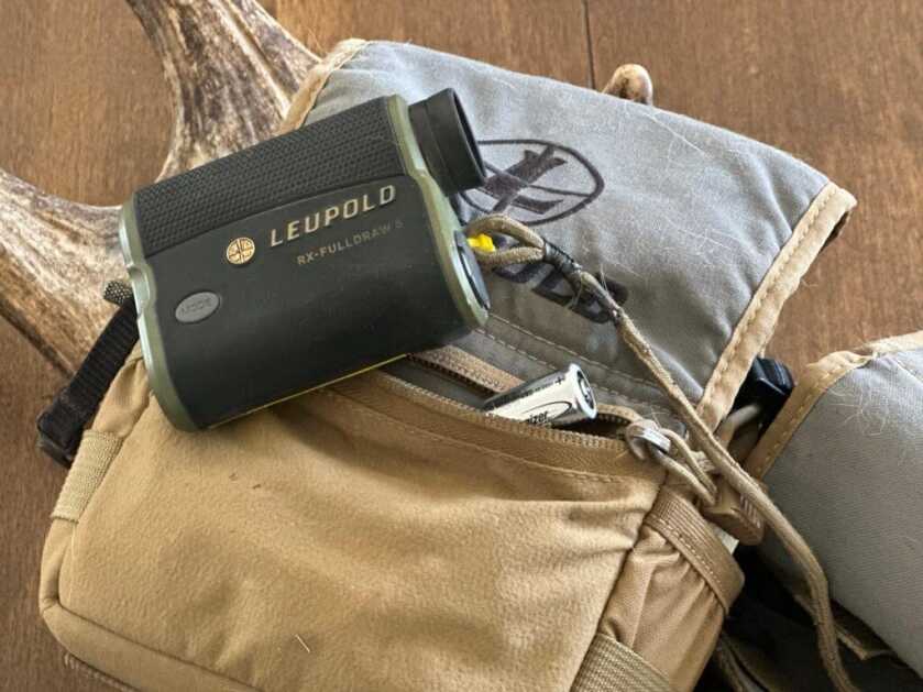 5 Pieces of Backcountry Elk Gear You Don't Want To Forget Leupold RX-4 with carrying bag and extra battery