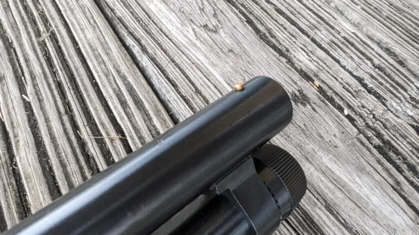 The Winchester  shotgun barrel