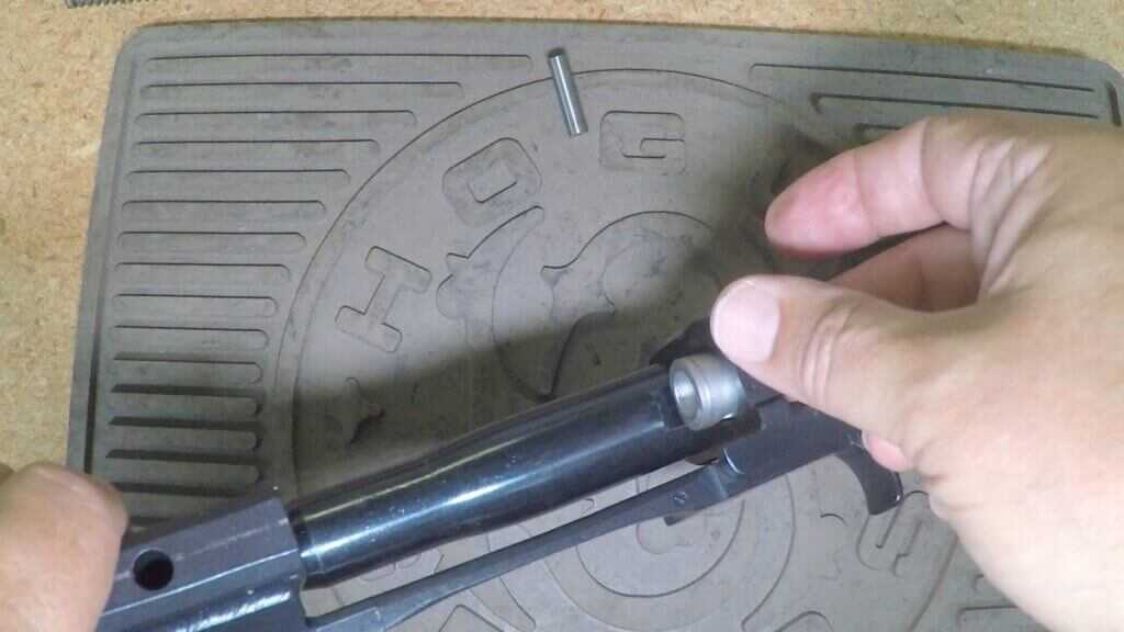 Removing recoil buffer on Ruger Mini-14 Ranch Rifle.