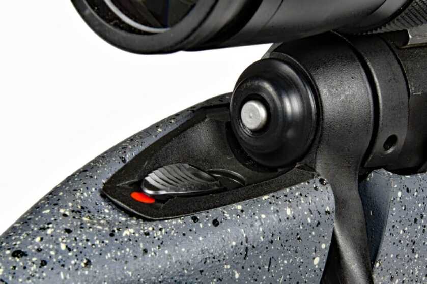 2 - Hunt365 - Tested: Savage Model 110 Carbon Predator rifle Savage 110 Carbon Predator with three-position, tang-mounted safety.