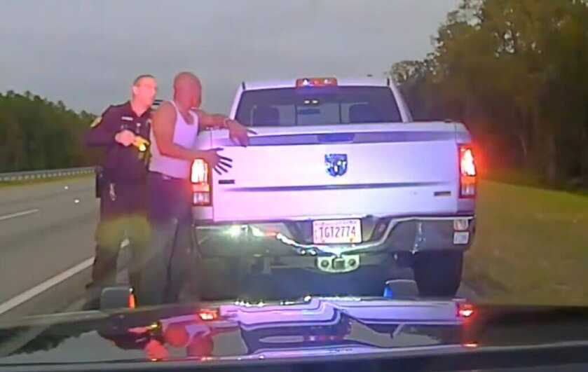 Was It Justified? The Officer-Involved Shooting of Leonard Allan Cure Leonard Allan Cure puts his hands on the truck.