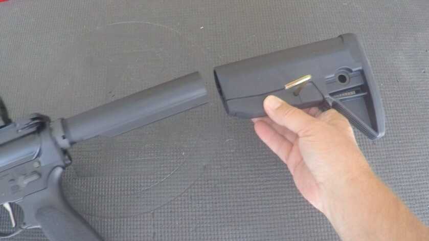 BCM Gunfighter Mod 0 and AR receiver extension.