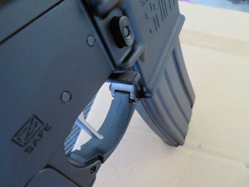 Magpul B.A.D. Lever paddle.