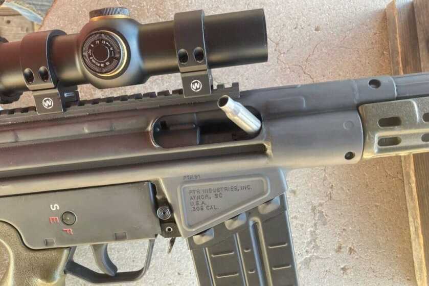 stovepipe jam on a rifle