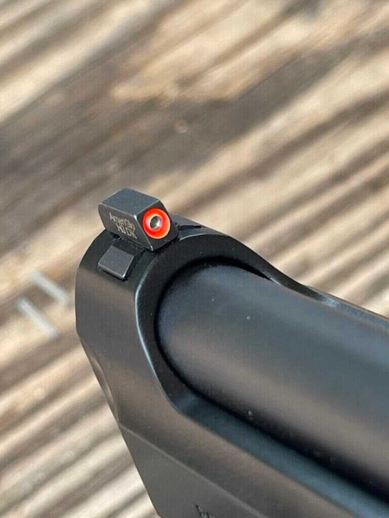 Wilson Combat Beretta 92G Tritium insert front sight, Ameriglo Hackathorn design