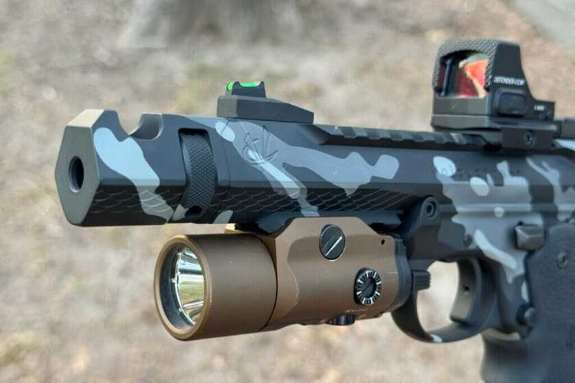 3 - Volquartsen Camo Black Mamba 22LR: Full Pistol Review Volquartsen 22LR compensator