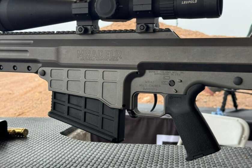 5-round magazine holding 416 Barrett