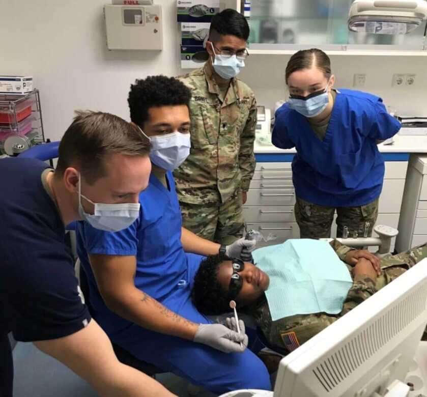 army dental appointment