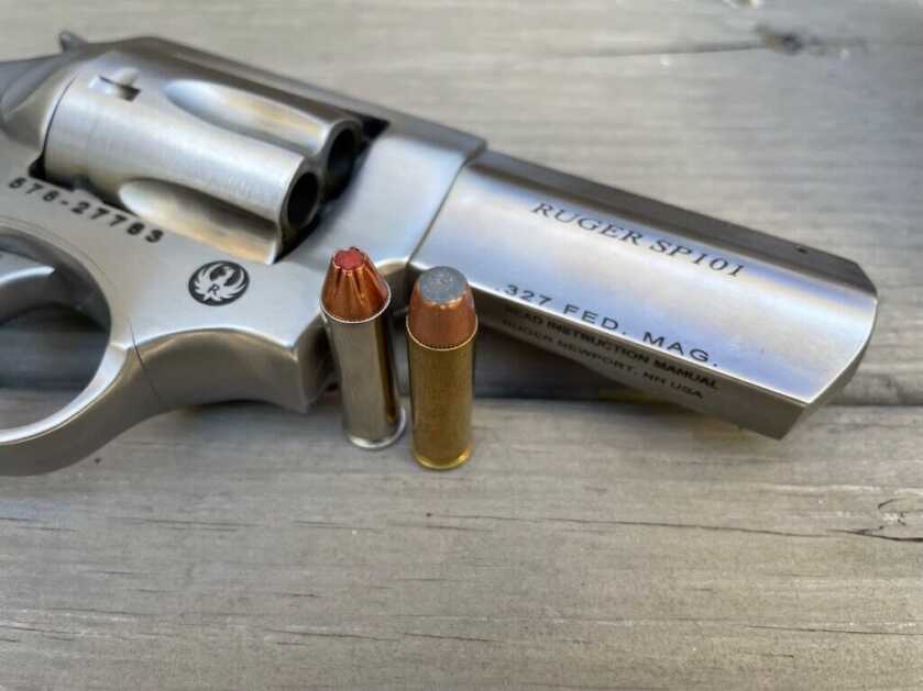 327 Federal Magnum in small compact revolver
