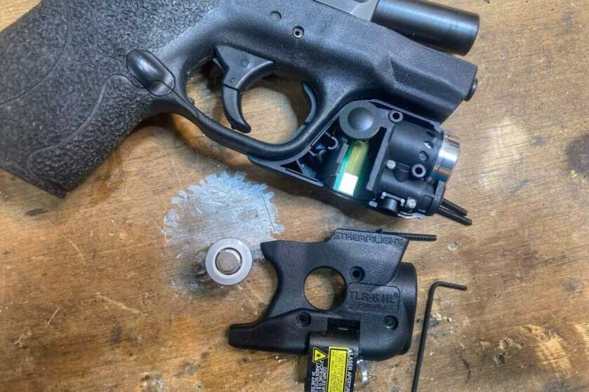 mounting a TLR-6 HL to a handgun