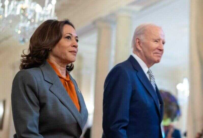 Harris and Biden.