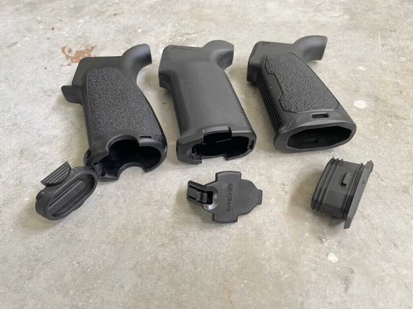 3 AR15 Pistol Grips