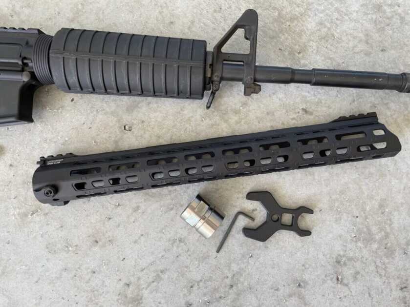 ar15 drop-in and free float hand guards