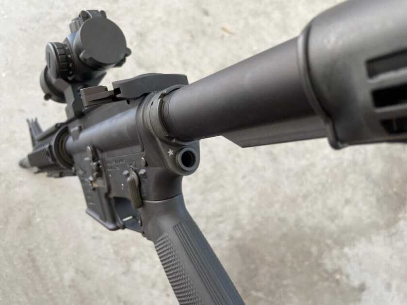 BCM MK2 Recoil Mitigation System installed on an Ar15