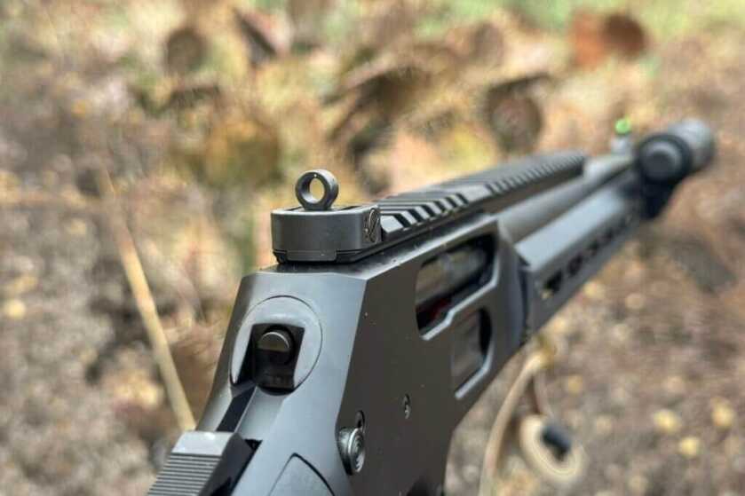 ghost ring and sights on Marlin Model 1895