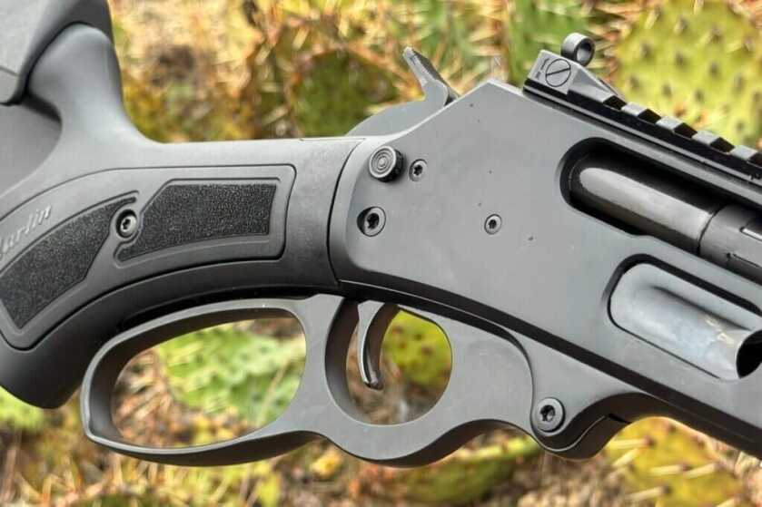 Lever on the Marlin Model 1895