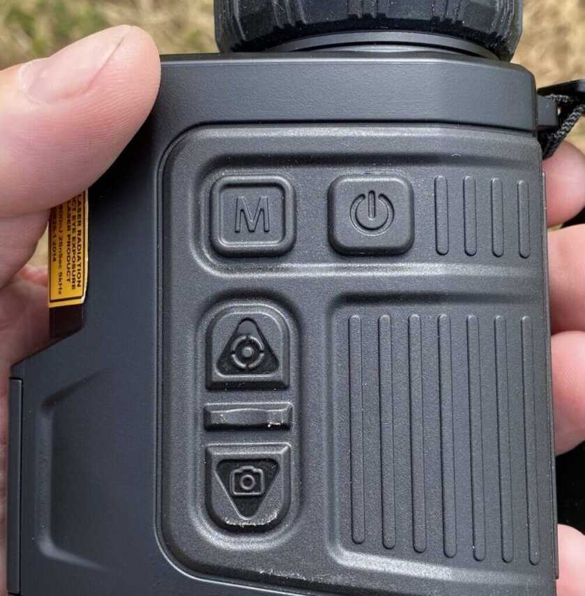 Easy to use buttons on Finder FH35R V2