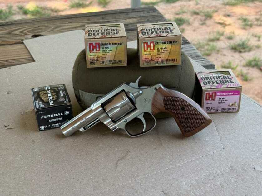Colt Viper at the range with Hornady Critical Defense and Federal Punch