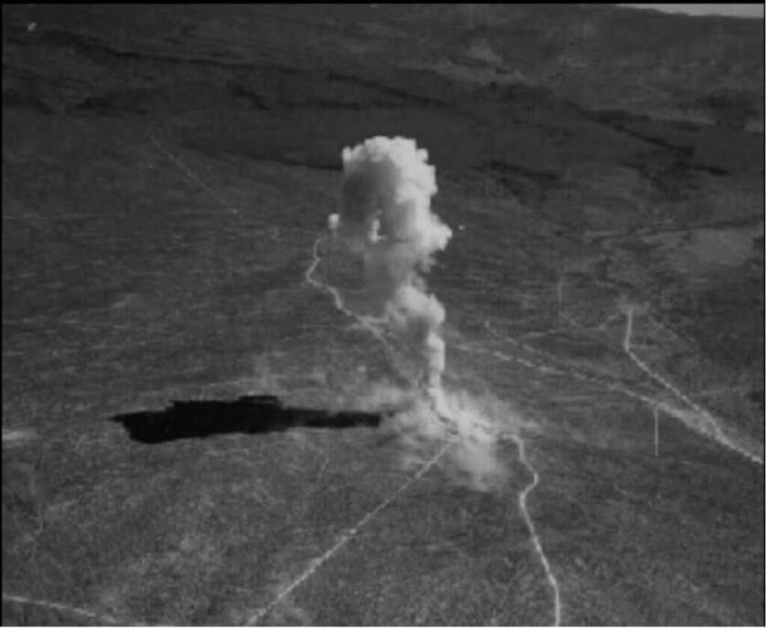 Davy Crockett nuclear live fire