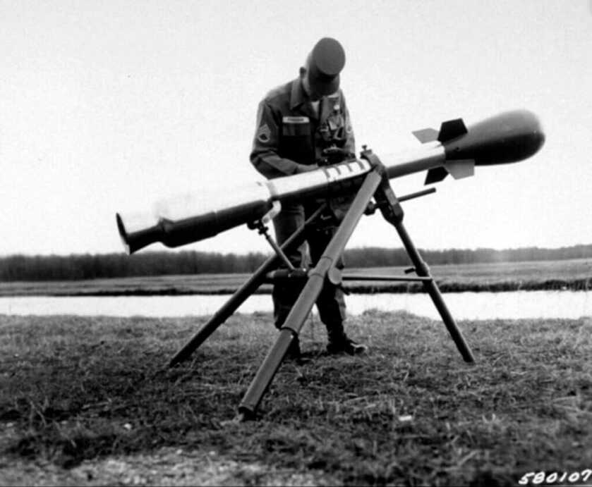 The M388 Micro-Nuke set up in the field