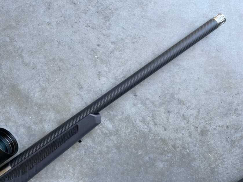 Carbon fiber barrel on Savage Model 110