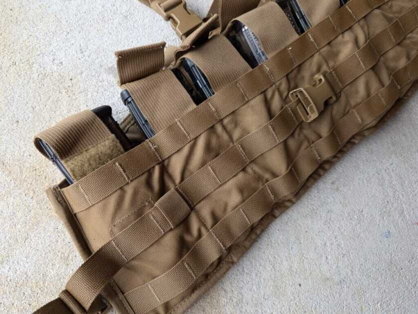 The TAPS rig with magazines displayed.