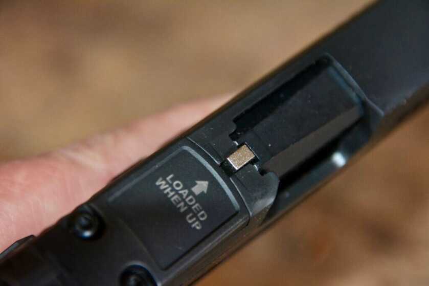 Loaded Chamber Indicator as mandated on the California roster