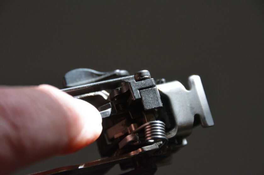 P320 Magazine Disconnect as mandated in California