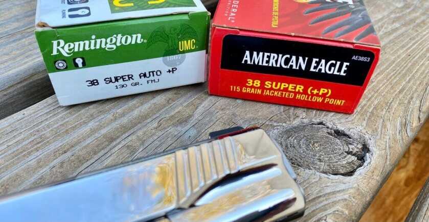 .38 Super ammo from Remington and American Eagle