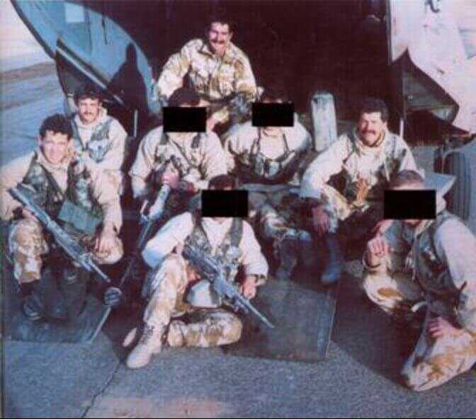 Bravo Two Zero group before insertion