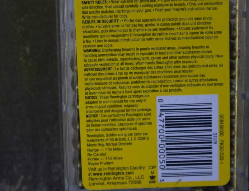 22 long rifle range warning