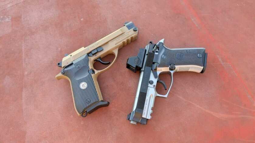 beretta and girsan side by side