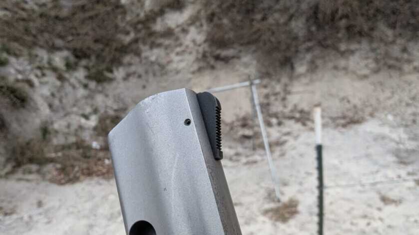 front sight on revolver