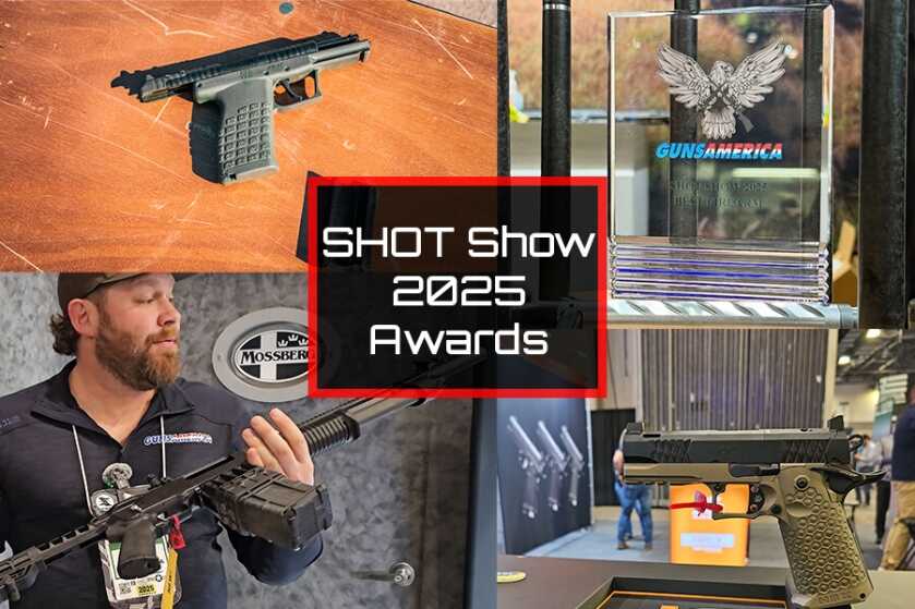A thumbnail for GunsAmerica's 2025 SHOT Show Awards. 