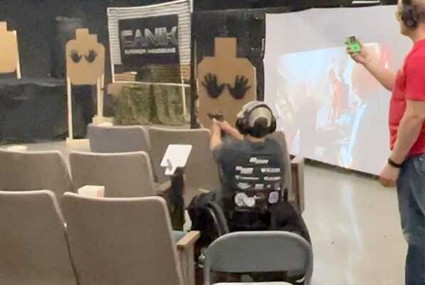 2023 ADSS Competition 'Extremely Motivating,' Building On Past Success Emily Cotton at 2023 Adaptive Defensive Shooting Summit ADSS