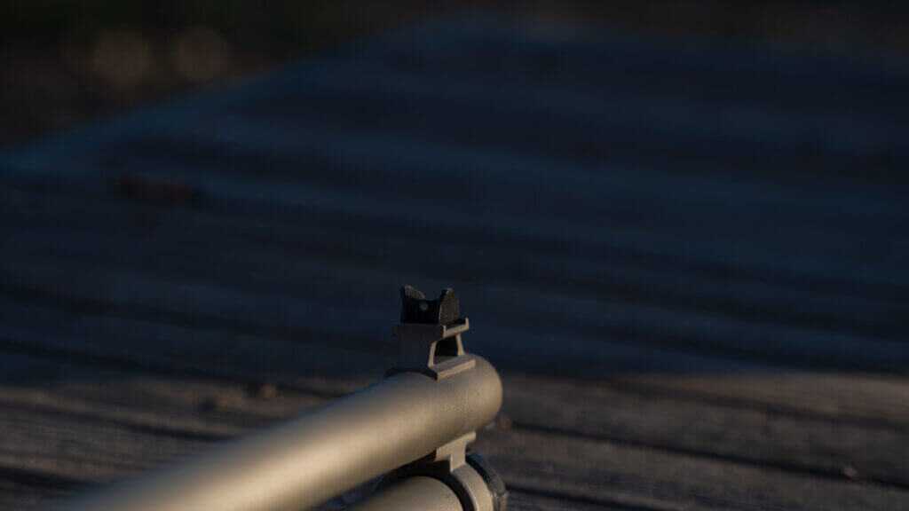 Benelli M4 EXT top rail ready for red dot optics