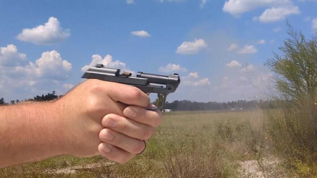 Beretta 20X Bobcat shooting steel better sights and control at distance