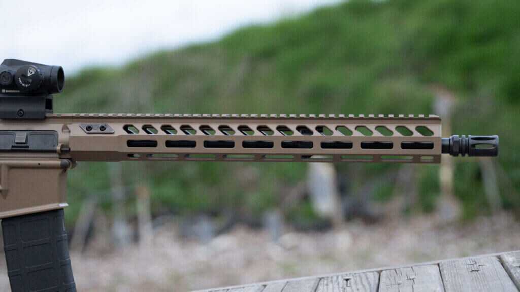 SIG Sauer M400 Forge 15-inch free-floating M-LOK handguard with full-length Picatinny rail