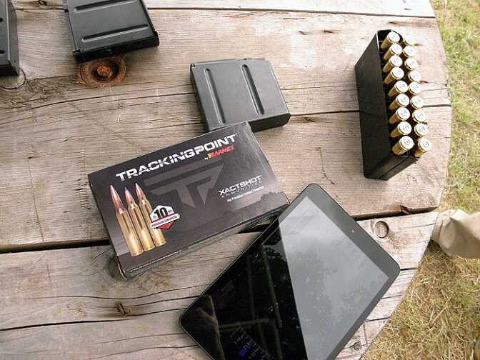 The ammunition, specially manufactured for TrackingPoint by Barnes, is an integral component of the shooting system.
