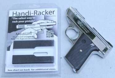 This gun uses the medium size. Scroll down the home page of the Handi-Racker site to order.