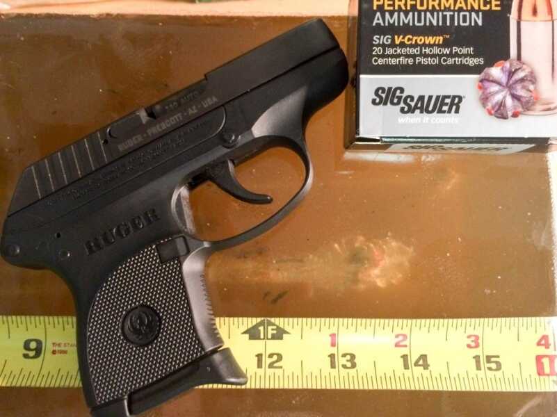 Even from the tiny Ruger LCP, penetration was excellent and there was expansion.