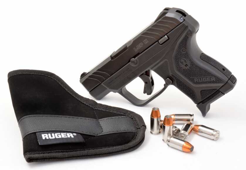 The new LCP II comes standard with a pocket holster, giving you a carry-ready gun right out of the box.