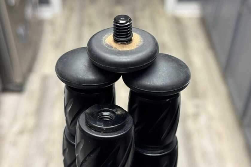 Included rubber feet for The Kit