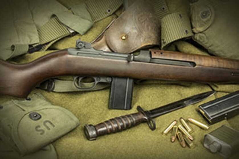 Inland M1 Carbine reproduction of a military surplus carbine