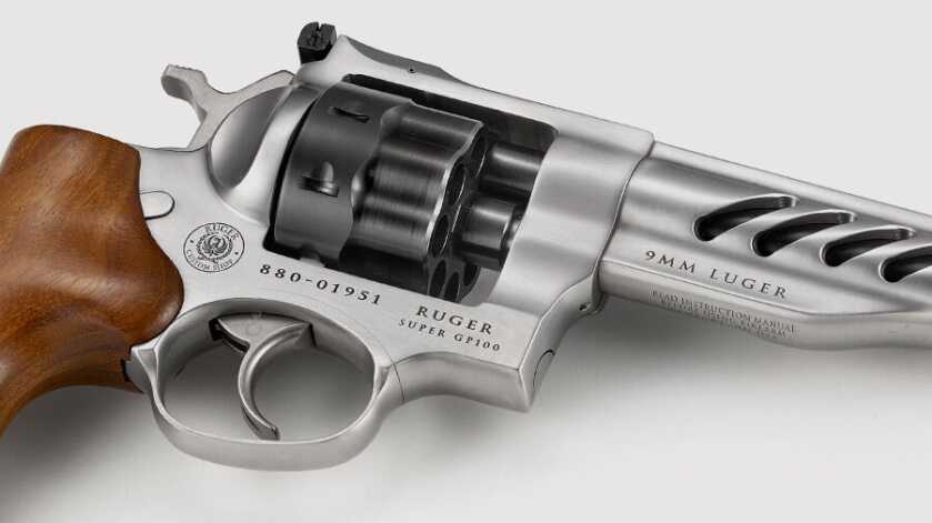 Ruger Super GP100 Competition 9mm eight-shot revolver from the Ruger Custom Shop
