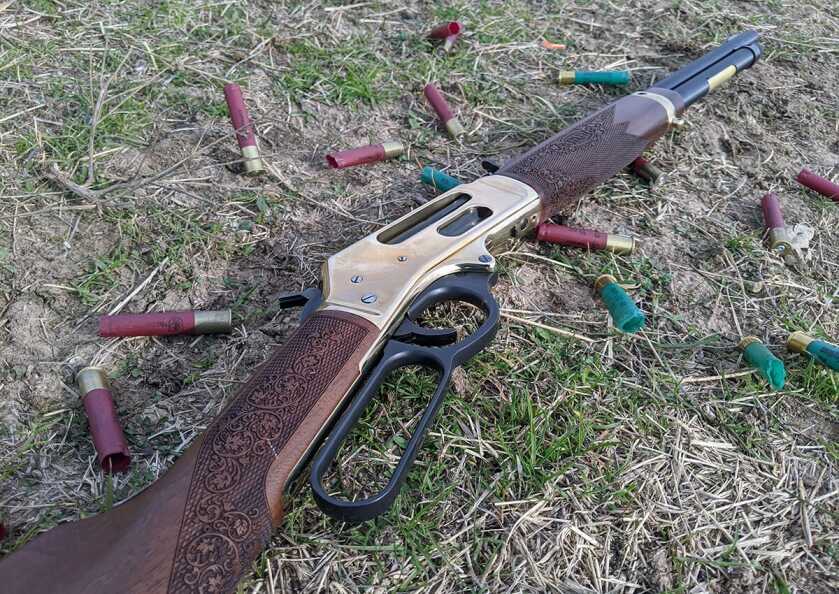 Henry .410 Side Gate lever action shotgun
