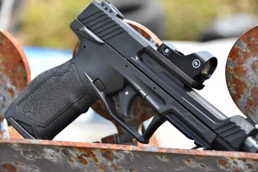 Taurus TX22 Competition .22 LR pistol with optic plate